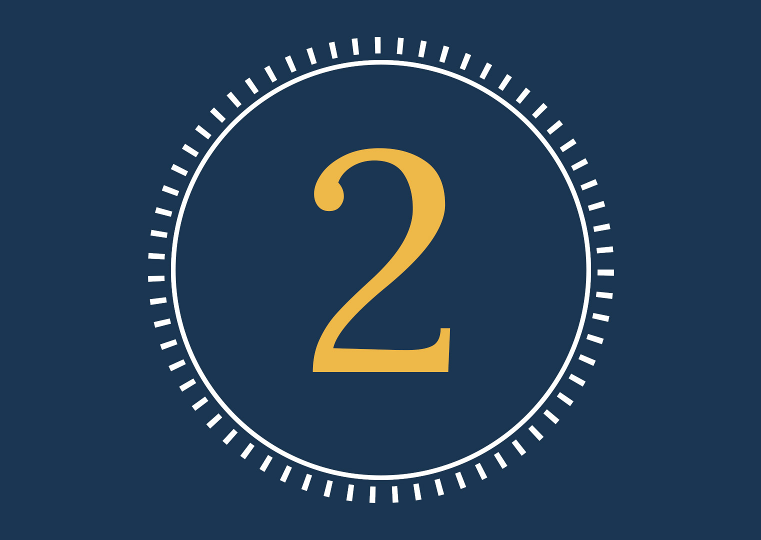 The number 2