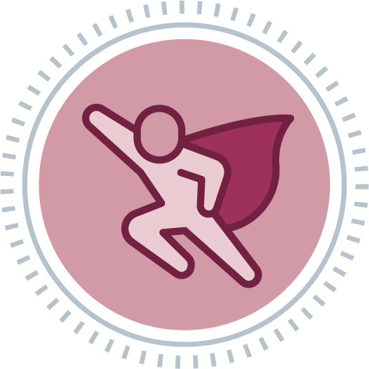 We answer the call icon